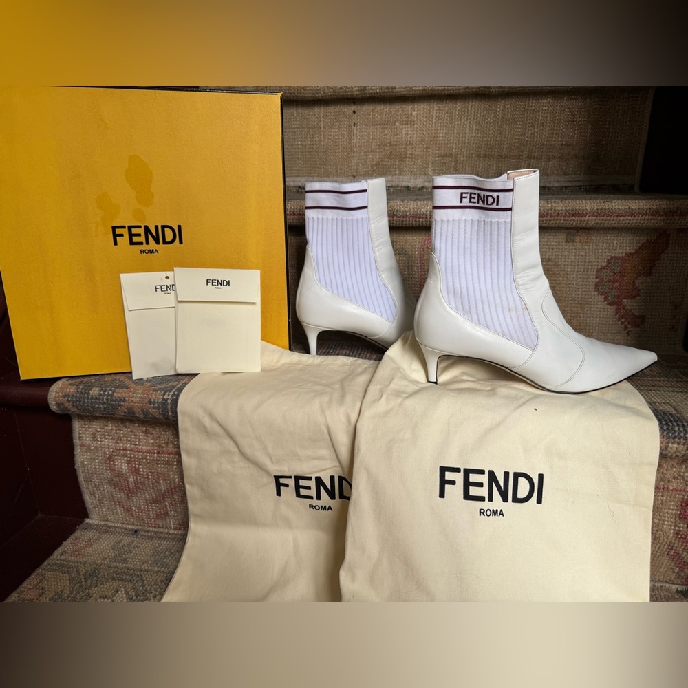 Fendi sock Ankle Boots